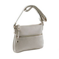 Parinda 11133 ASHEN (Cream) Textured Faux Leather Crossbody Bag